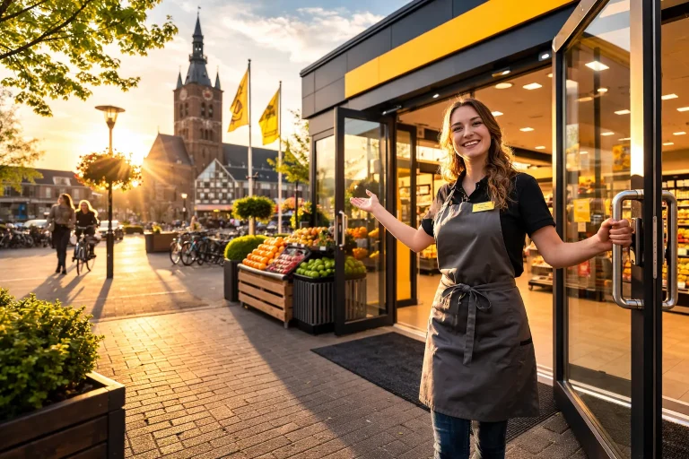 Winkelopening in het centrum van Tiel