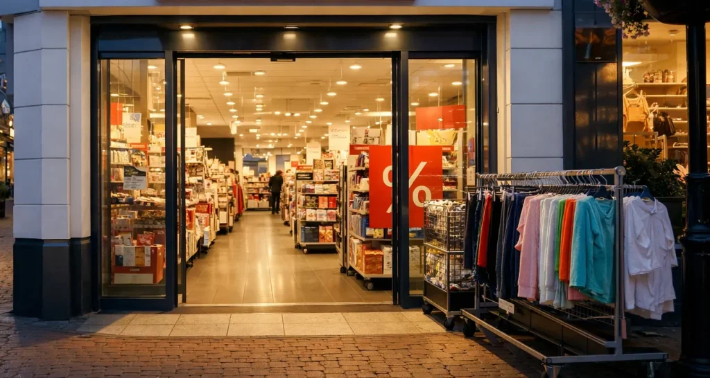 Buitenaanzicht van HEMA in Tiel